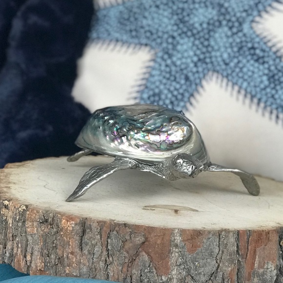 Other - Mother of Pearl and Silver Turtle